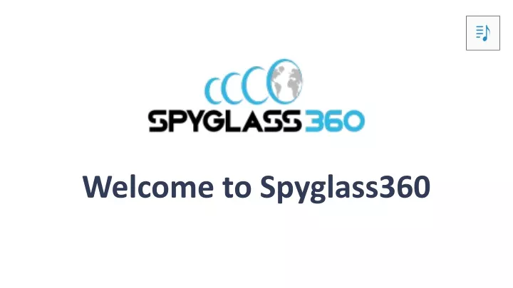 welcome to spyglass360