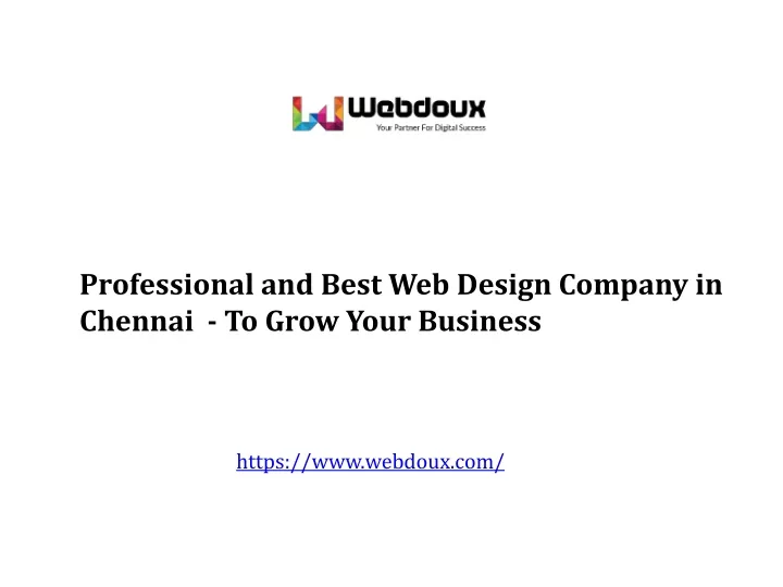 professional and best web design company