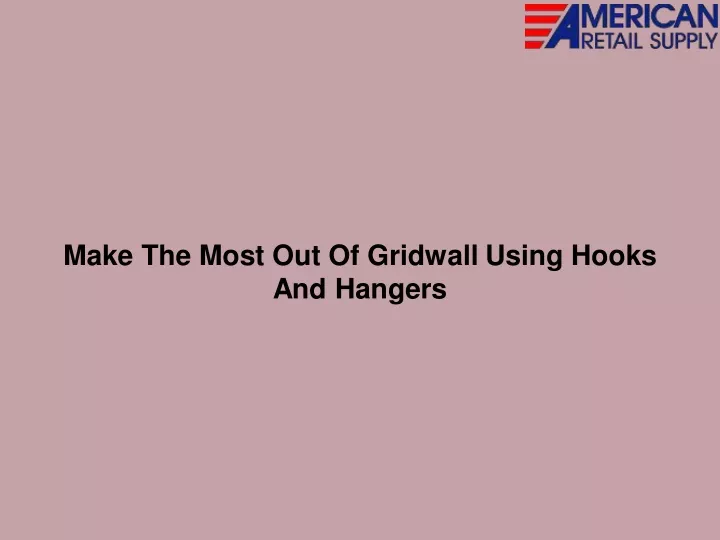 make the most out of gridwall using hooks