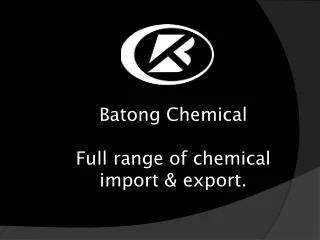 batong chemical full range of chemical import export