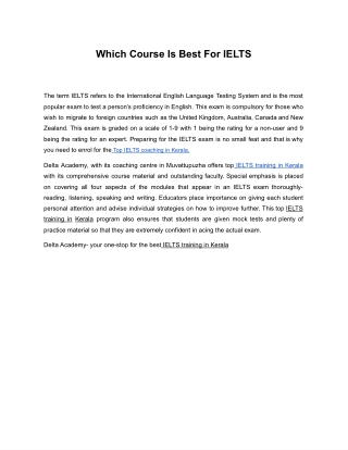 top IELTS coaching in Kerala-DELTA 4-1-2022 - Google Docs