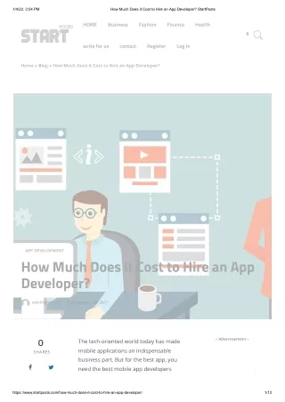 How Much Does it Cost to Hire an App Developer?