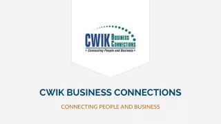 cwik business connections
