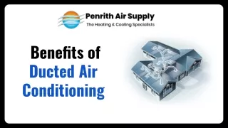 Benefits of Ducted Air Conditioning