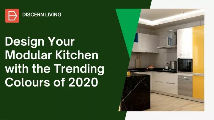 d esign your modular kitchen with the trending