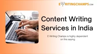 Content Writing Services in India|Content writing company |