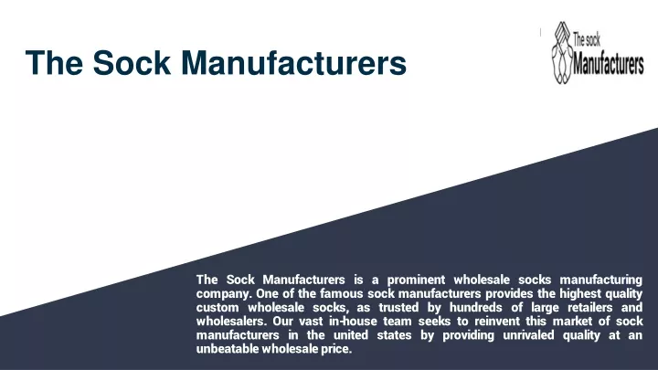 the sock manufacturers