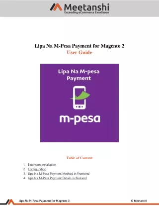 lipa na m pesa payment for magento 2 user guide