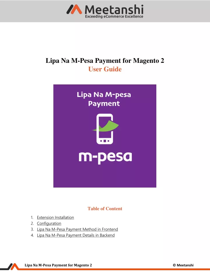 lipa na m pesa payment for magento 2 user guide