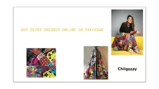 BUY SKIRT DRESSES ONLINE IN PAKISTAN