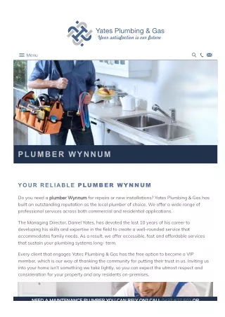 Plumber Wynnum