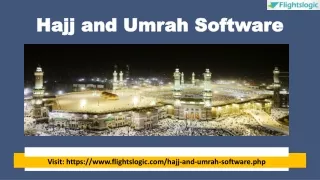 Hajj and Umrah Software