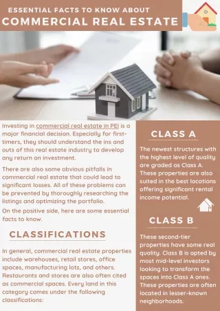 Essential Facts To Know About Commercial Real Estate