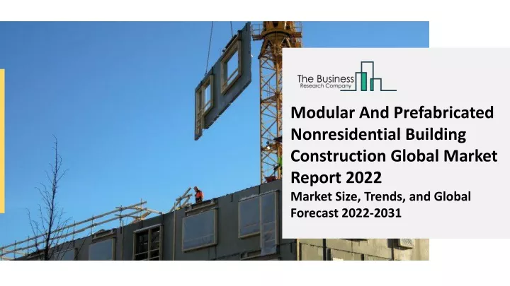 modular and prefabricated nonresidential building