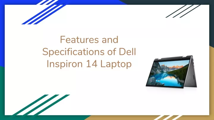 features and specifications of dell inspiron 14 laptop