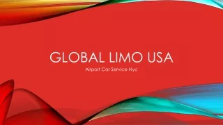 global limo usa