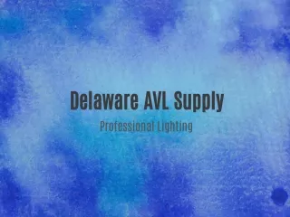 delaware avl supply professional lighting