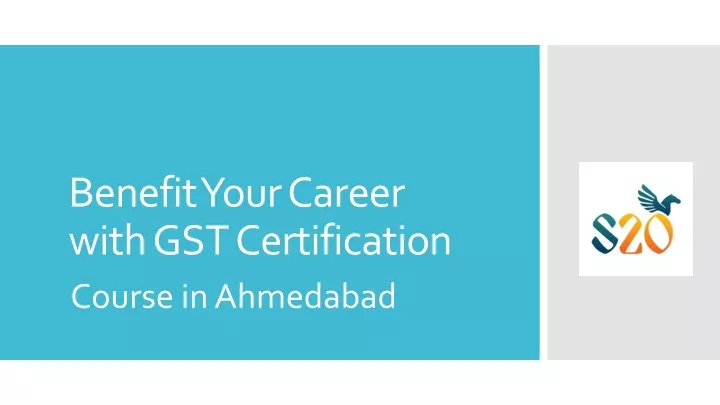 benefit your career with gst certification