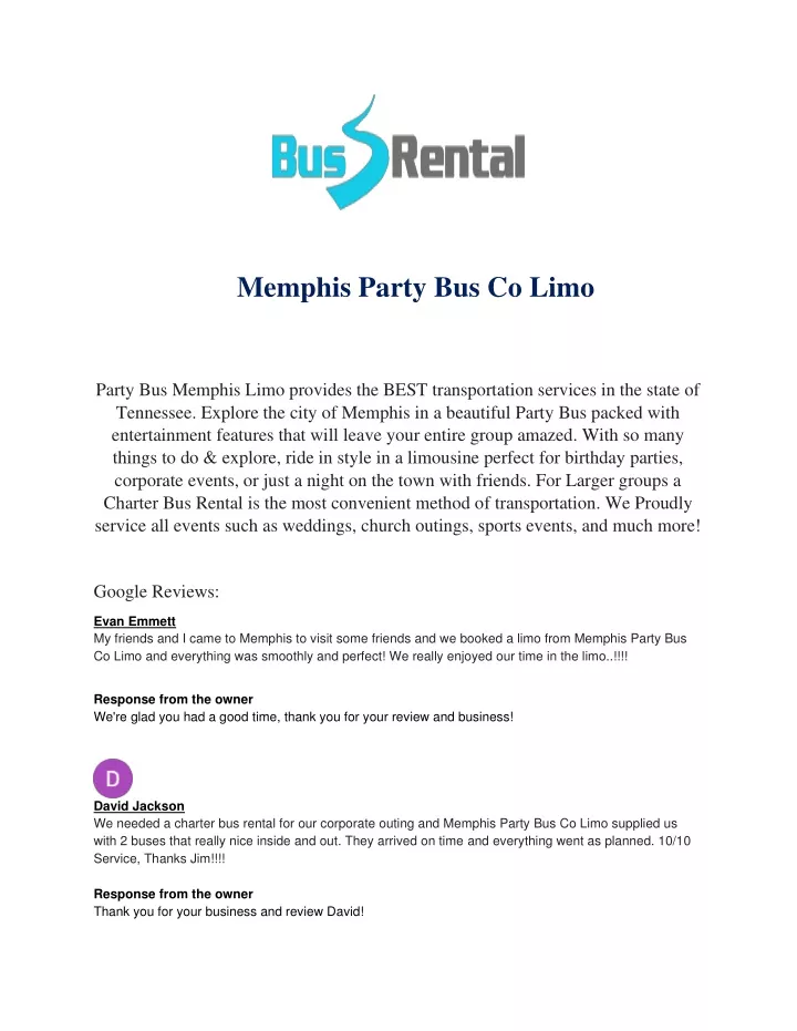 memphis party bus co limo