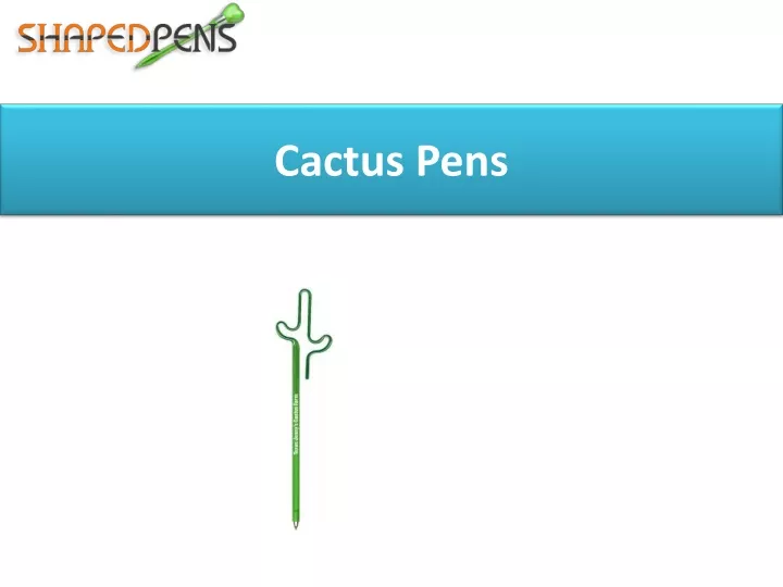 cactus pens