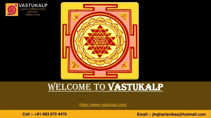 welcome to vastukalp