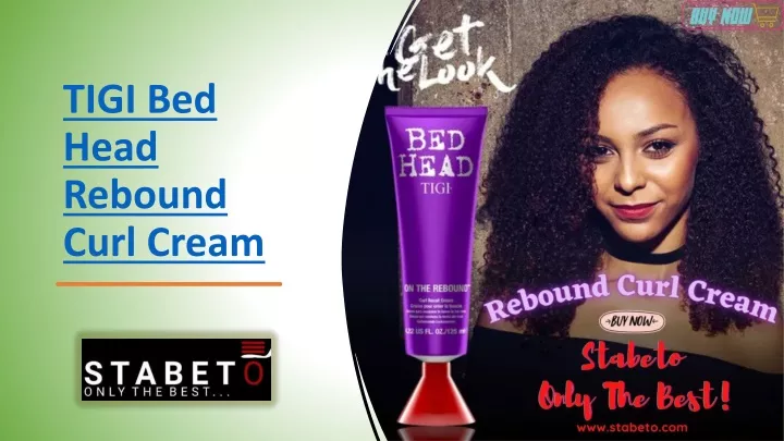 tigi bed head rebound curl cream