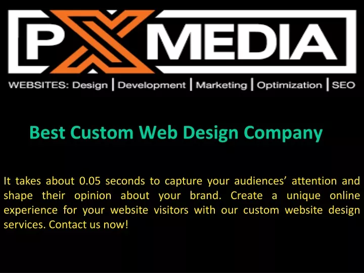 best custom web design company