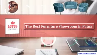 The Best Furniture Showroom in Patna