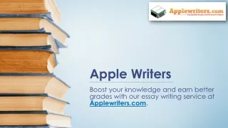 apple writers