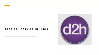 best dth service in india