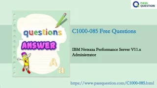 c1000 085 free questions c1000 085 free questions