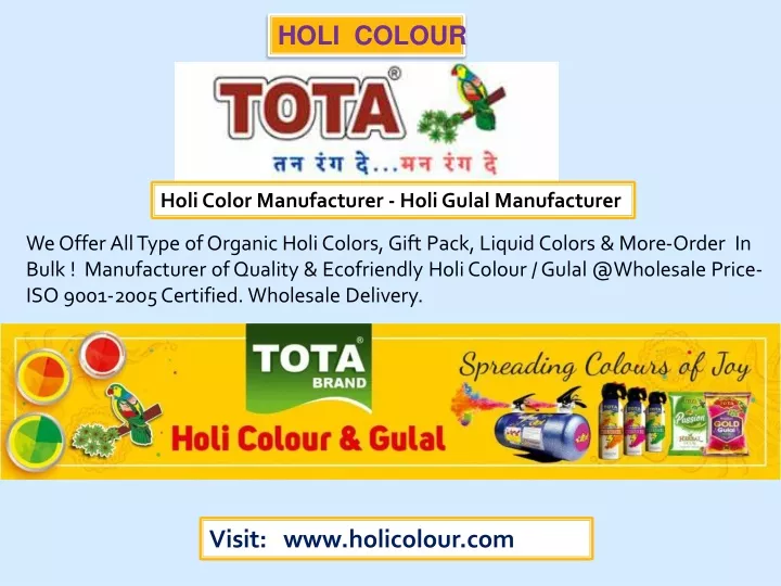 holi colour