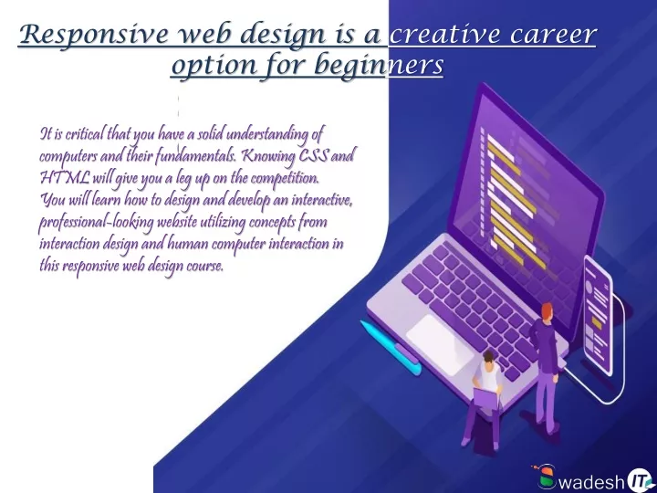 responsive web design is a creative career option