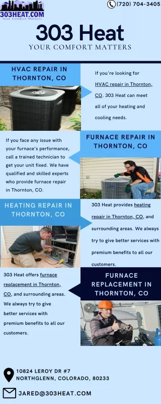 Furnace Repair in Thornton, CO