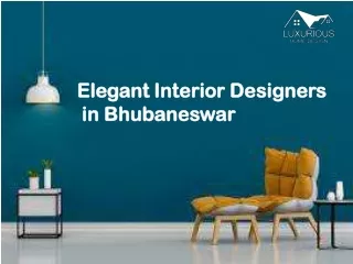 Elegant Interior Designers in Bhubaneswar