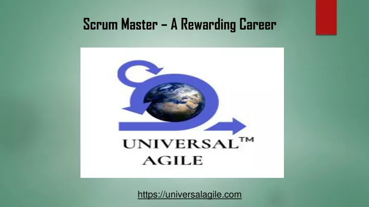 scrum master a rewarding career