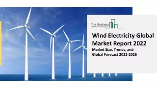 Global Wind Electricity Market Highlights and Forecasts to 2031
