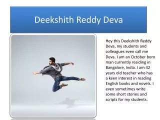 Deekshith Reddy Deva
