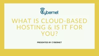 what is cloud based hosting is it for you