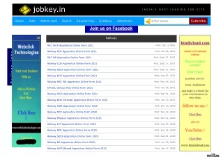 List of Railway jobs
