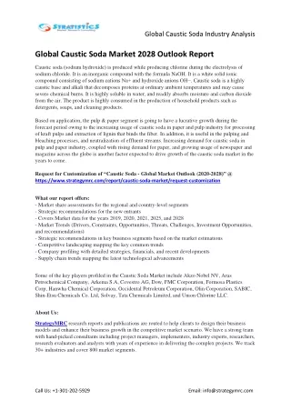 global caustic soda industry analysis