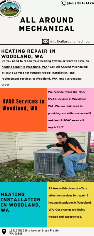 HVAC Services in Woodland, WA