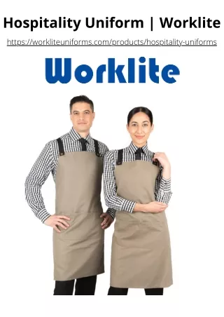 Hospitality Uniform  Worklite Uniforms