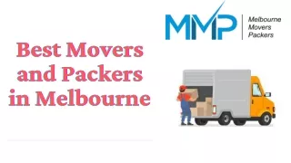 Best Movers and Packers in Melbourne - MMP