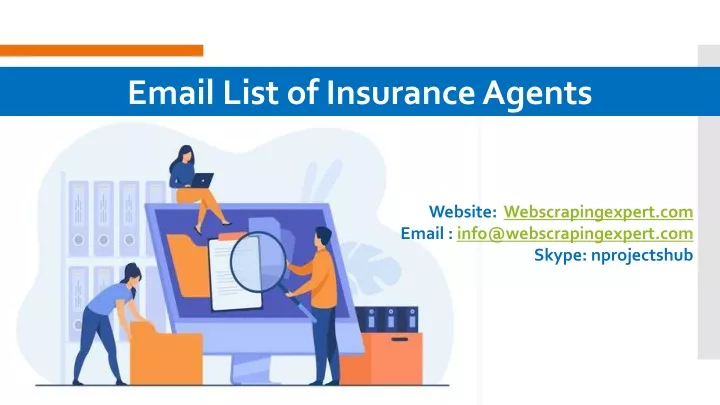 email list of insurance agents