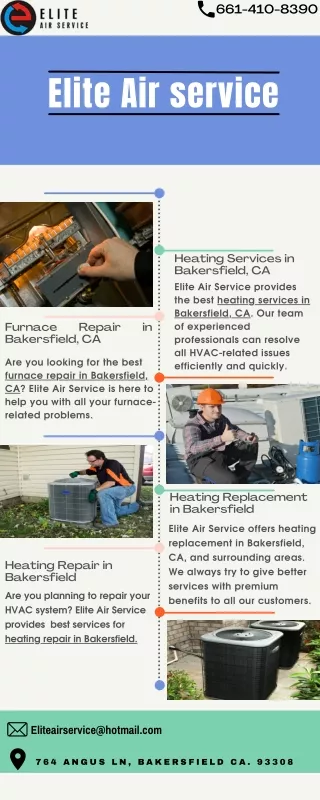 Heating Replacement in Bakersfield