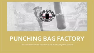 High-Rated Sportswear and Punching Bag for Sale is Here