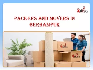 Packers and Movers in Berhampur