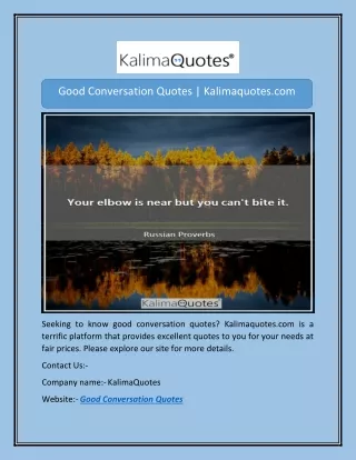good conversation quotes kalimaquotes com