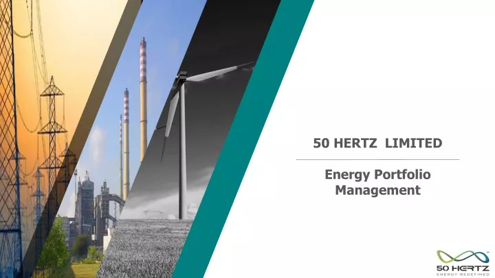 50 hertz limited energy portfolio management